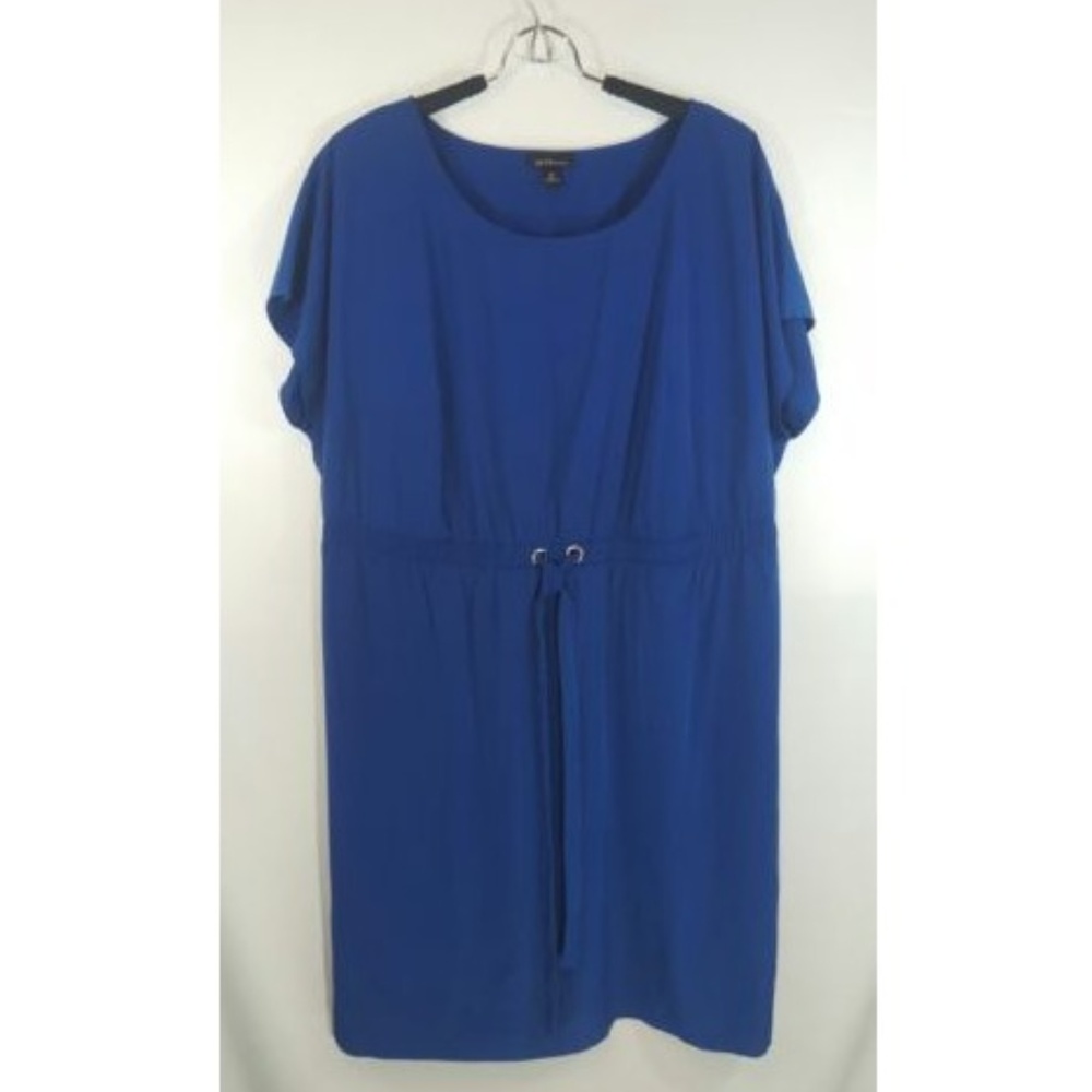 ALYX Woman Dress Blue Short Sleeved Size 2X